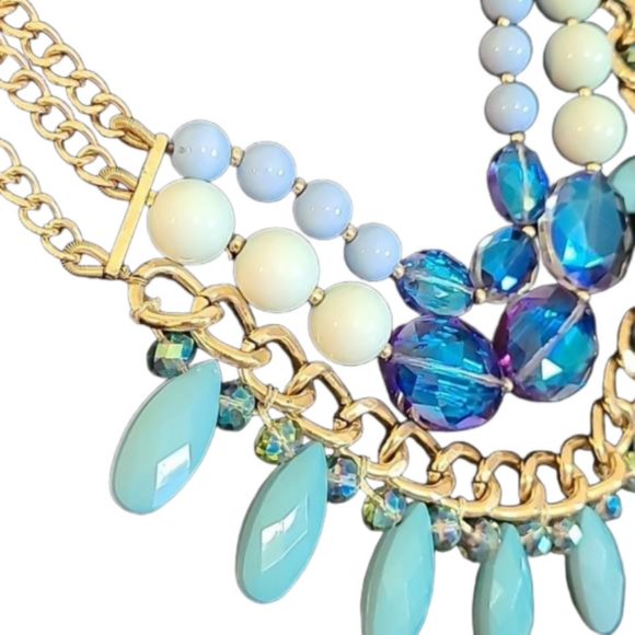 Talbots Statement Multi Strand Necklace - Picture 10 of 10